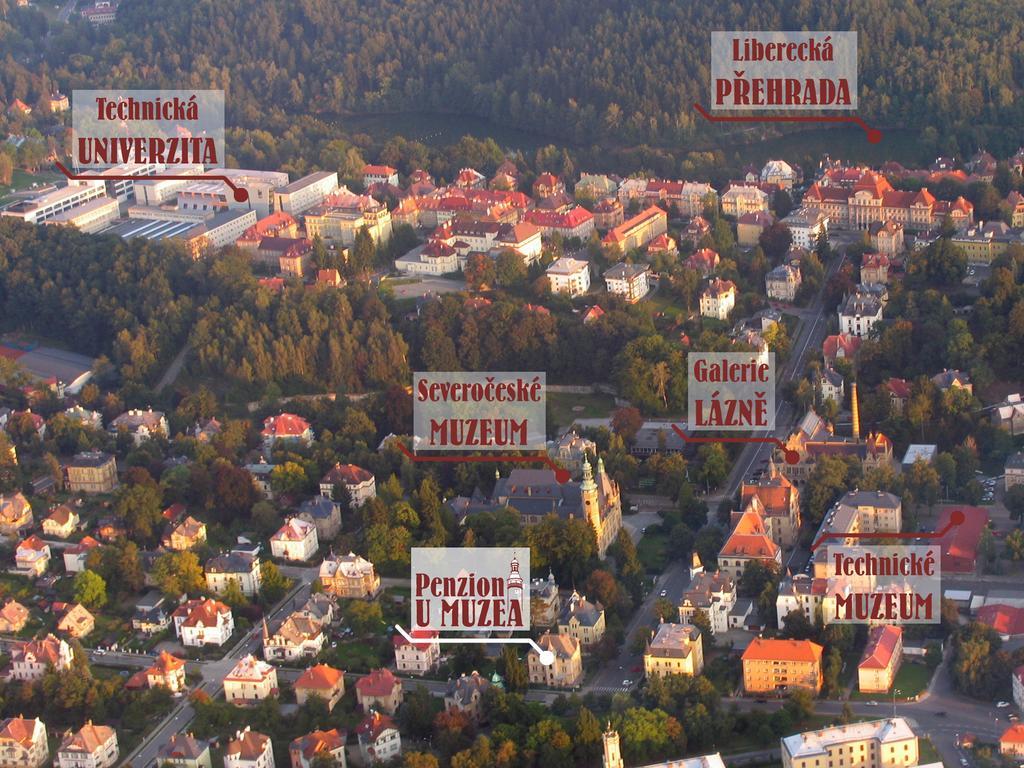 Wellness Penzion U Muzea Liberec Ngoại thất bức ảnh